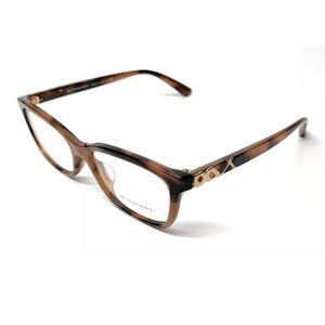 Burberry Women's Spotted Brown Eyeglasses!